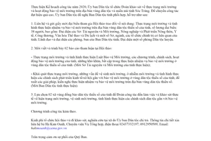 Công văn 1411/UBDT-TH 2020 phối hợp thực hiện nhiệm vụ bảo vệ môi trường