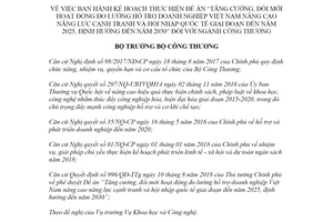 Quyết định 2673/QĐ-BCT 2020 đổi mới hoạt động đo lường hỗ trợ doanh nghiệp Việt Nam