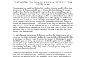 Chỉ thị 40/CT-TTg 2020 tăng cường công tác quản lý nhà nước đối với hoạt động đấu giá tài sản