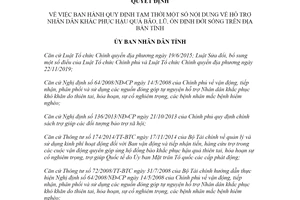 Quyết định 3659/QĐ-UBND 2020 hỗ trợ Nhân dân khắc phục hậu quả bão lũ ổn định đời sống Hà Tĩnh