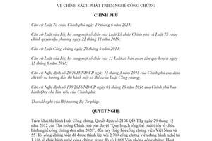 Nghị quyết 172/NQ-CP 2020 chính sách phát triển nghề công chứng