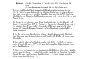 Công văn 6487/BYT-ATTP 2020 kiểm soát đối với thực phẩm nhập khẩu từ các nước đang có dịch Covid-19