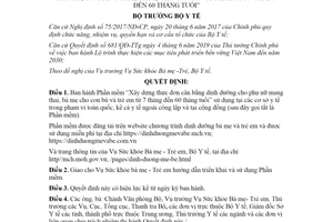 Quyết định 4976/QĐ-BYT 2020 Phần mềm Xây dựng thực đơn cân bằng dinh dưỡng cho phụ nữ mang thai