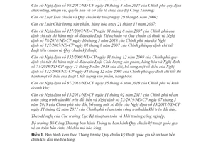 Thông tư 32/2020/TT-BCT Quy chuẩn kỹ thuật quốc gia về an toàn bồn chứa khí dầu mỏ hóa lỏng