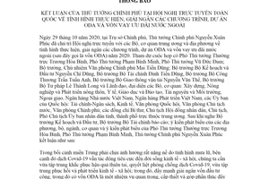 Thông báo 385/TB-VPCP 2020 tình hình thực hiện giải ngân các chương trình dự án ODA