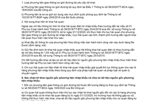 Công văn 14650/BTC-TCHQ 2020 khai và chia sẻ dữ liệu nguồn gốc phương tiện giao thông nhập khẩu