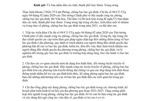 Công văn 4549/BVHTTDL-GĐ 2020 triển khai nhiệm vụ phòng chống bạo lực gia đình năm 2021