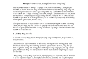 Công văn 1721/UBDT-DTTS 2020 hướng dẫn Quyết định 498/QĐ-TTg giai đoạn 2021 2025