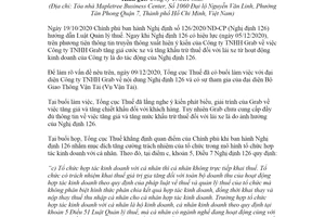 Công văn 5270/TCT-DNNCN 2020 tăng giá cước xe và tăng khấu trừ thuế đối với lái xe từ hoạt động của công ty