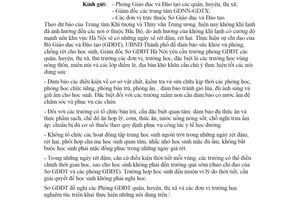 Công văn 4424/SGDĐT-CTTT 2020 đảm bảo sức khỏe cho học sinh Sở Giáo dục Hà Nội