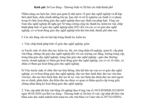 Công văn 2898/TCGDNN-PCTT 2020 công tác thanh tra kiểm tra hoạt động giáo dục nghề nghiệp