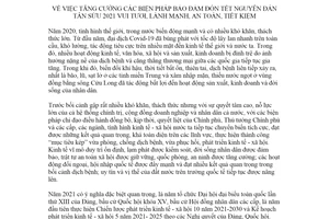 Chỉ thị 44/CT-TTg 2020 bảo đảm đón Tết Nguyên đán Tân Sửu vui tươi lành mạnh