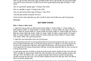 Nghị định 155/2020/NĐ-CP hướng dẫn Luật Chứng khoán