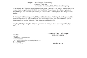 Công văn 11012/VPCP-NN 2020 Đề án Tăng cường xử lý vi phạm về quản lý sử dụng đất đai