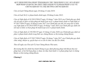 Thông tư 117/2020/TT-BTC tính khoản thu trái pháp luật do vi phạm pháp luật về chứng khoán