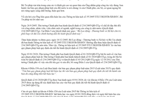 Công văn 26/BTP-VĐCXDPL 2021 hiệu lực của Thông tư liên tịch số 35/2005/TTLT-BLĐTBXH-BTC