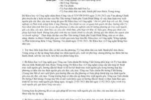 Công văn 133/BKHCN-TĐC 2021 về thực hiện truy xuất nguồn gốc cây đào cây mai