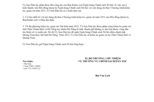 Công văn 92/UBDT-CSDT 2021 kế hoạch thực hiện giám sát