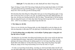 Công văn 212/LĐTBXH-BĐG 2021 hướng dẫn Phòng ngừa ứng phó bạo lực trên cơ sở giới 2021 2025