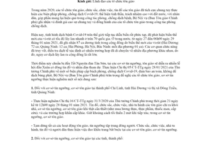 Công văn 416/BNV-TGCP 2021 thực hiện biện pháp cấp bách phòng chống Covid-19 trong cơ sở tôn giáo