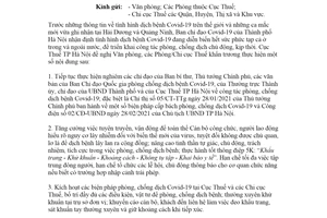 Công văn 3752/CTHN-VP 2021 quyết liệt triển khai biện pháp phòng chống dịch Covid-19 Cục thuế Hà Nội