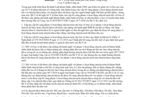 Công văn 787/BYT-KCB 2021 thực hiện cấp bổ sung phạm vi hoạt động chuyên môn đối với bác sỹ