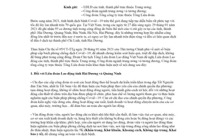 Công văn 1594/TLĐ 2021 thực hiện Chỉ thị 05/CT-TTg biện pháp cấp bách phòng chống Covid-19