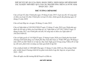 Quyết định 167/QĐ-TTg 2021 nhân rộng mô hình hợp tác xã kiểu mới hiệu quả tại các địa phương