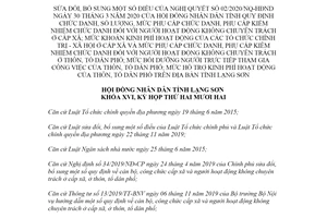 Nghị quyết 04/2021/NQ-HĐND sửa đổi Nghị quyết 02/2020/NQ-HĐND tỉnh Lạng Sơn