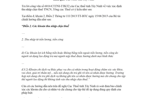 Công văn 459/TCT-DNNCN 2021 chính sách thuế thu nhập cá nhân