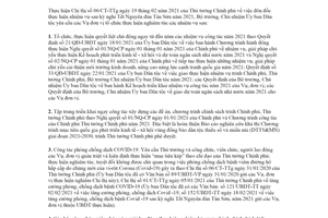 Công văn 172/UBDT-KHTC 2021 thực hiện nhiệm vụ sau kỳ nghỉ Tết Nguyên đán Tân Sửu