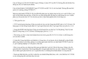 Công văn 556/SYT-NVY 2021 tăng cường báo cáo dịch bệnh COVID-19 Sở Y tế tỉnh Hải Dương