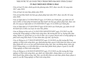 Quyết định 06/2021/QĐ-UBND bãi bỏ Quyết định 28/2020/QĐ-UBND tỉnh Cà Mau