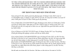 Quyết định 348/QĐ-UBND 2021 công bố thủ tục hành chính Du lịch Sở Văn hóa tỉnh Yên Bái