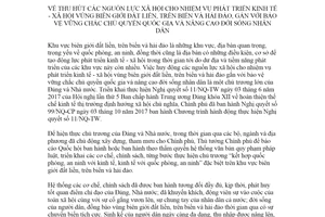 Chỉ thị 07/CT-TTg 2021 thu hút các nguồn lực phát triển kinh tế xã hội vùng biên giới đất liền biển hải đảo