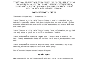Quyết định 322/QĐ-BTC 2021 tiêu chuẩn định mức chế độ cấp phát trang phục hải quan
