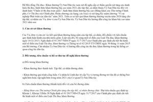 Công văn 339/UBDT-TCCB 2021 hướng dẫn công tác khen thưởng bậc cao