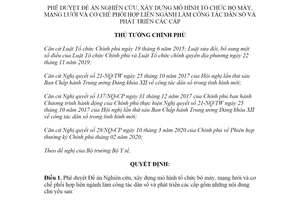 Quyết định 496/QĐ-TTg 2021 Nghiên cứu xây dựng mô hình phối hợp làm công tác dân số