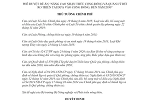 Quyết định 553/QĐ-TTg 2021 Nâng cao nhận thức cộng đồng Quản lý rủi ro thiên tai 2030