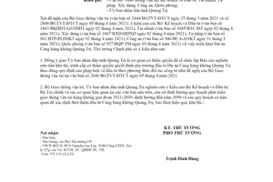 Công văn 447/TTg-CN 2021 Dự án Cảng hàng không Quảng Trị