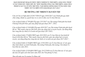 Quyết định 226/QĐ-UBDT 2021 Đẩy mạnh công tác giáo dục pháp luật vùng dân tộc thiểu số