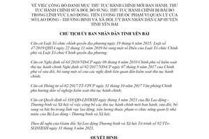 Quyết định 601/QĐ-UBND 2021 công bố thủ tục hành chính Lao động tiền lương Sở Lao động Yên Bái