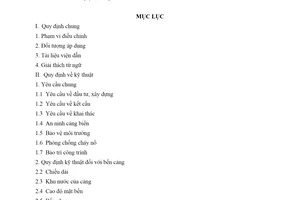 Quy chuẩn kỹ thuật quốc gia QCVN 107:2021/BGTVT về Cảng biển