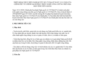 Kế hoạch 90/KH-UBND 2021 thực hiện Nghị quyết 172/NQ-CP tỉnh Tiền Giang