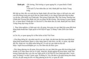 Công văn 516/TTg-KSTT 2021 thúc đẩy cải cách thủ tục hành chính phục vụ chỉ đạo điều hành