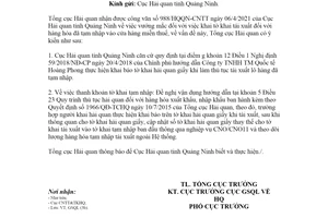 Công văn 1752/TCHQ-GSQL 2021 khai tờ khai hải quan tái xuất với hàng hóa đã tạm nhập