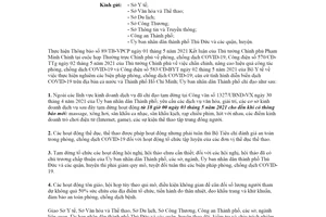 Công văn 1345/UBND-VX 2021 tiếp tục tạm dừng dịch vụ phòng chống dịch COVID19 Hồ Chí Minh