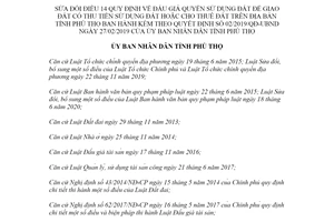 Quyết định 6/2021/QĐ-UBND đấu giá quyền sử dụng đất để giao đất có thu tiền Phú Thọ