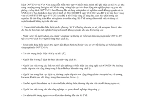 Công văn 3848/BYT-DP 2021 triển khai xét nghiệm SAR CoV 2 trong tình hình mới