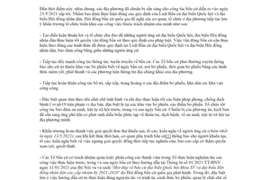 Công văn 644/HĐBCQG-VPHĐBCQG 2021 vấn đề cần lưu ý trong ngày bầu cử